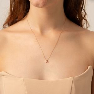 Diamond Initial Necklace For Her